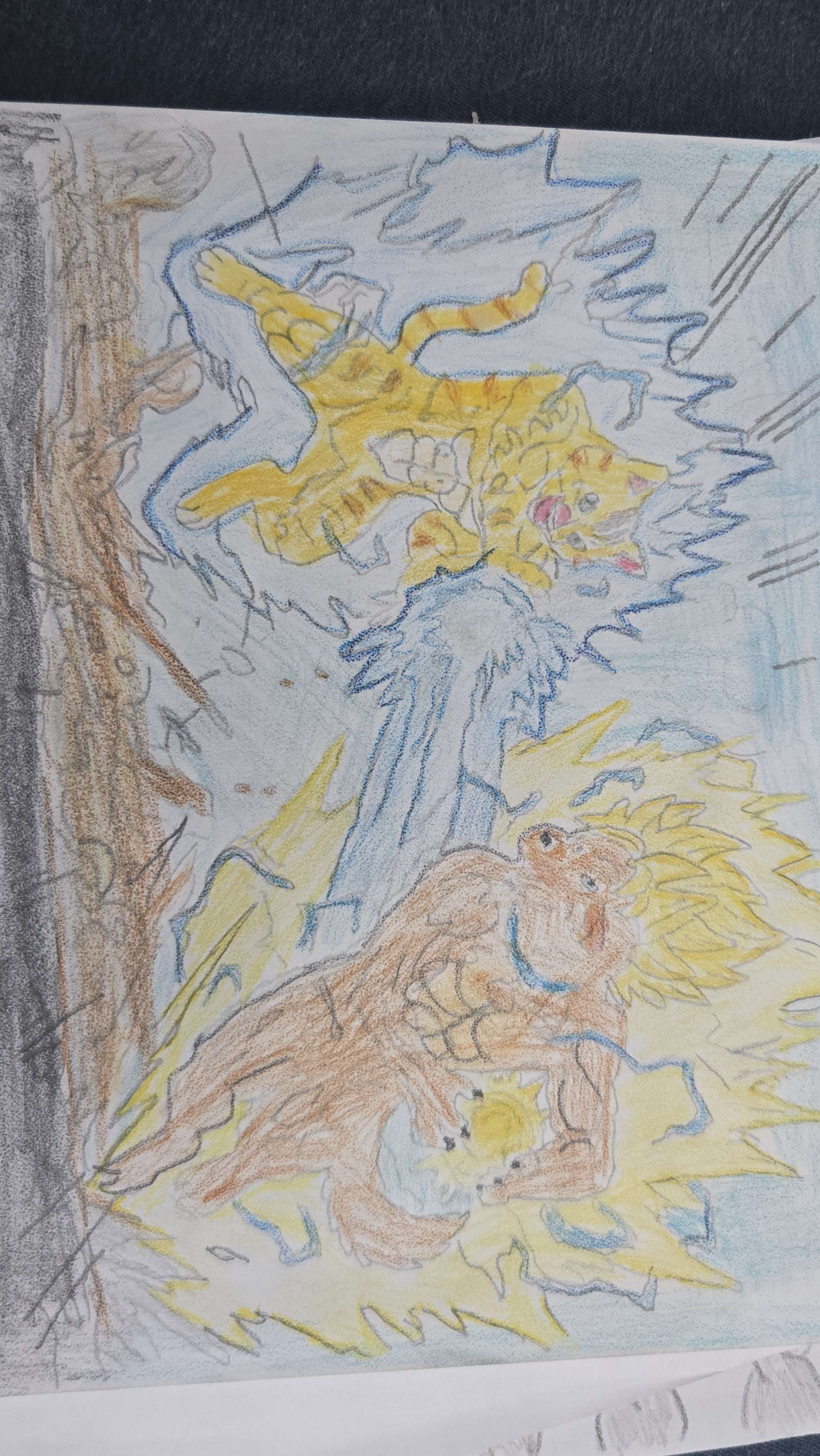 Lightning Link — original drawing